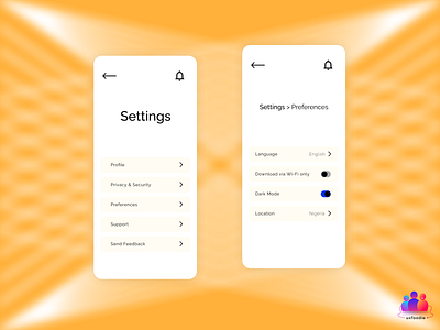 Settings #DailyUI figmadesign uxfoodie