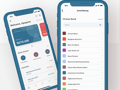 Banking app