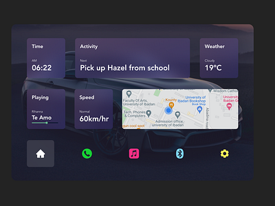 #DailyUI

Car interface