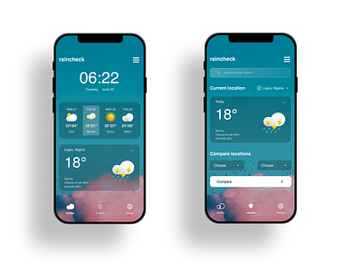 Daily UI
Day 37 - Weather app