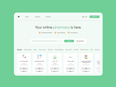 Online Pharmacy Store