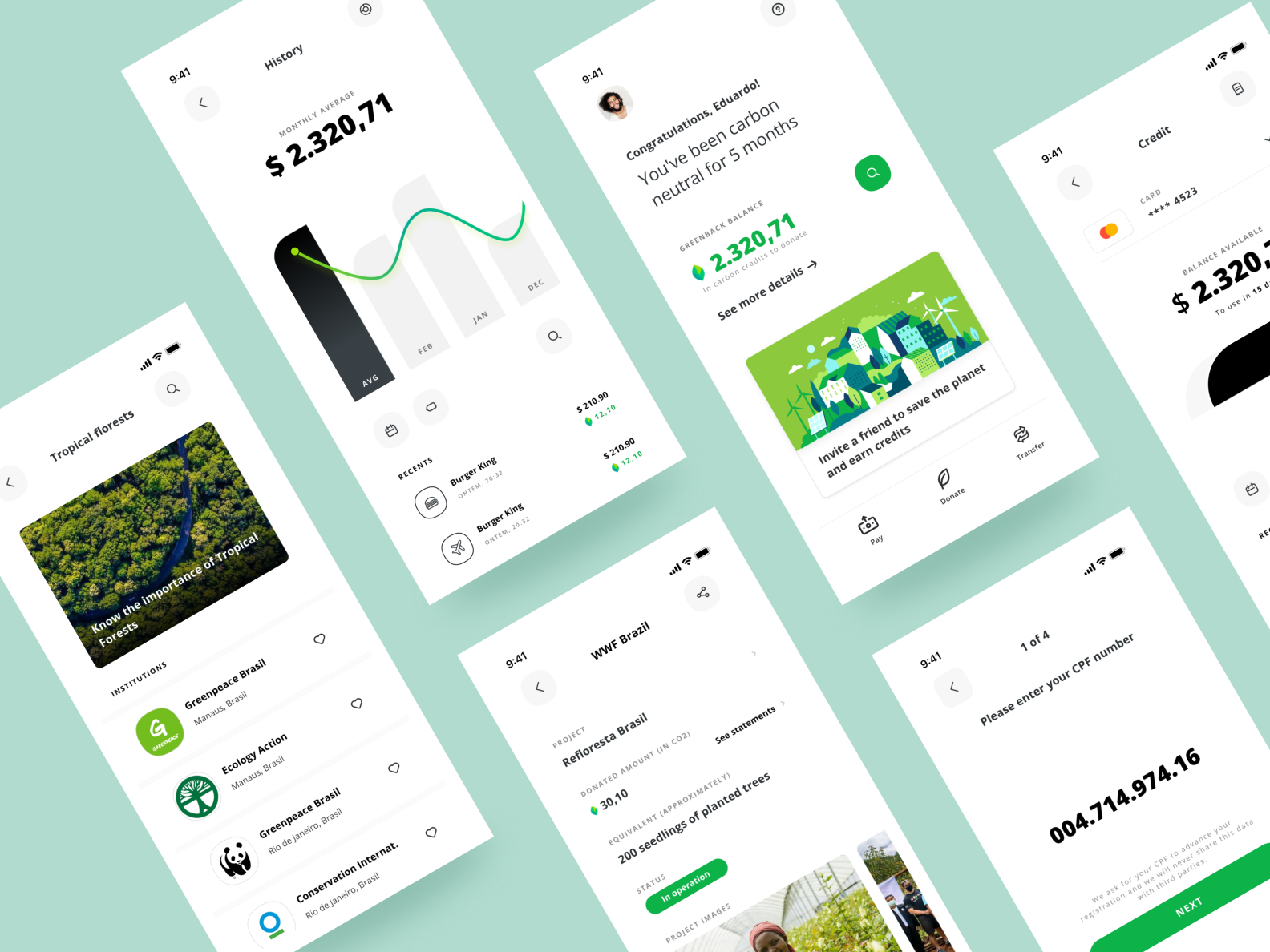 Zero - Financial app by Eduardo Barroso on Dribbble