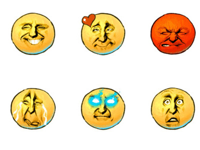 Honest Emoticons chat chat stickers emoticons icons line line stickers sticker stickers