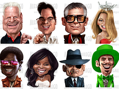 Premium Avatars for Poker Game by Alex Gallego on Dribbble