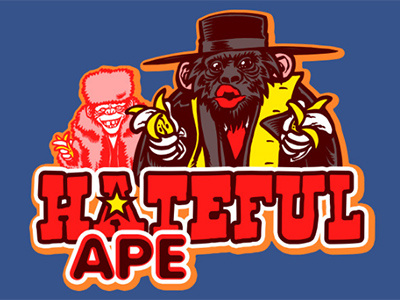 Hateful Ape design