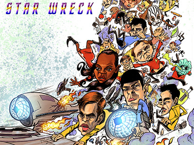 Star Wreck avatar caricaturas caricature caricatures digital drawing humour movie portrait sci fi sci fi star trek