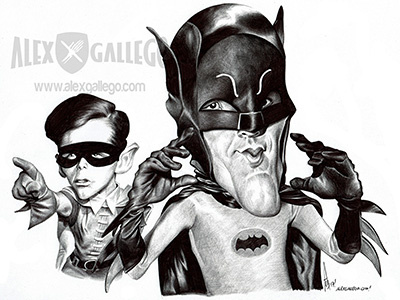 Holy Ballpoint pen, Batman! 1960 60s adam west ballpoint ballpoint pen batman bolígrafo caricatura caricaturas caricature caricatures robin