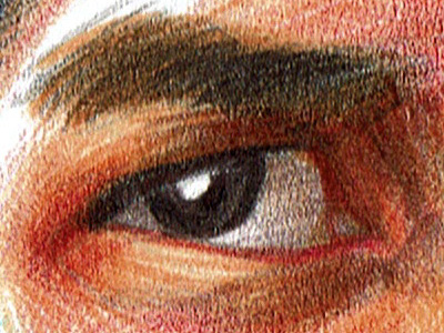 Tom Cruise Ballpoint pen caricature (DETAIL) art ballpoint caricatura caricature celebrity drawing impossible mission movie portrait