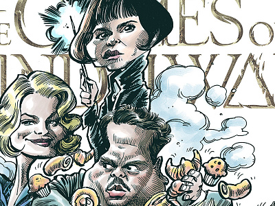 Grindelwald Caricature Poster (detail)