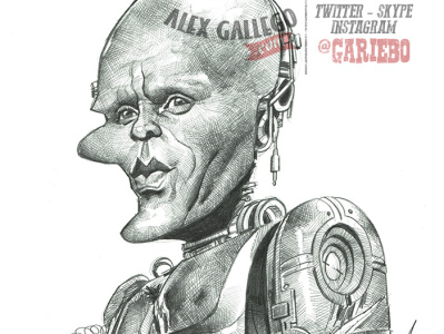 Robocop caricature