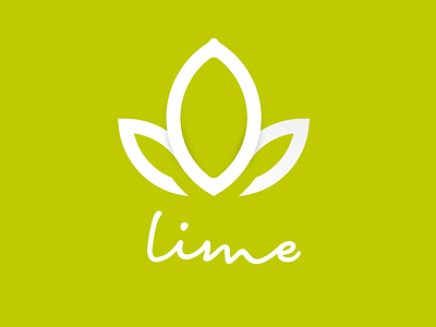 Lime Holistic Therapy Logo branding branding and identity logo