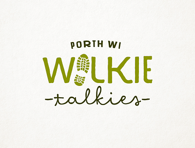 Walkie Talkies Logo branding logo