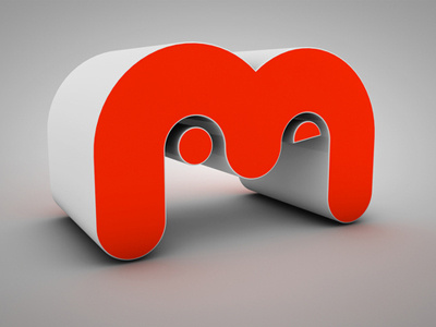 Mammal Logo 3d cinema 4d extrude logo mammal