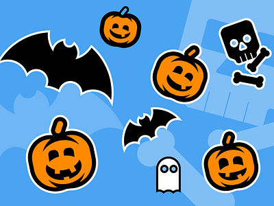 Halloween Stickers halloween icons