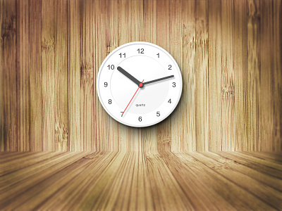 Braun clock clock icon photoshop skeuomorphism