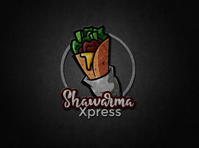 Logo design for shawarma Xpress branding brochure design flyer design graphic design logo logodesign