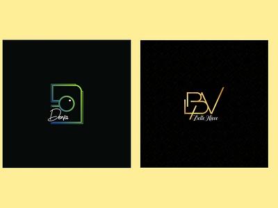 Monogram logo design brand identity branding design flyer design graphic graphic design logo logo design social media banner ui