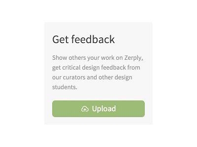 Zerply Feedback call to action feedback sidebar widget zerply