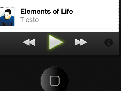 Console.fm iOS ios iphone music pictos player tiesto