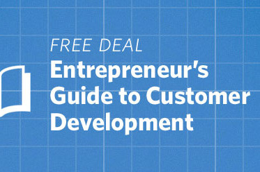 Entrepreneur's Guide to Customer Development ad blueprint deal typography whitney