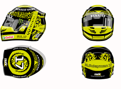 F1 Helmet Design design graphic design helmet illustrator photoshop