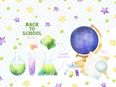 Back to School clipart chemistry