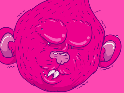 Pink Mouse edvin susuri illustration mouse pink