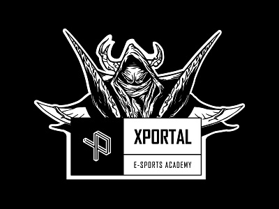 XPortal E-Sports Academy Mascot mascot sticker xportal