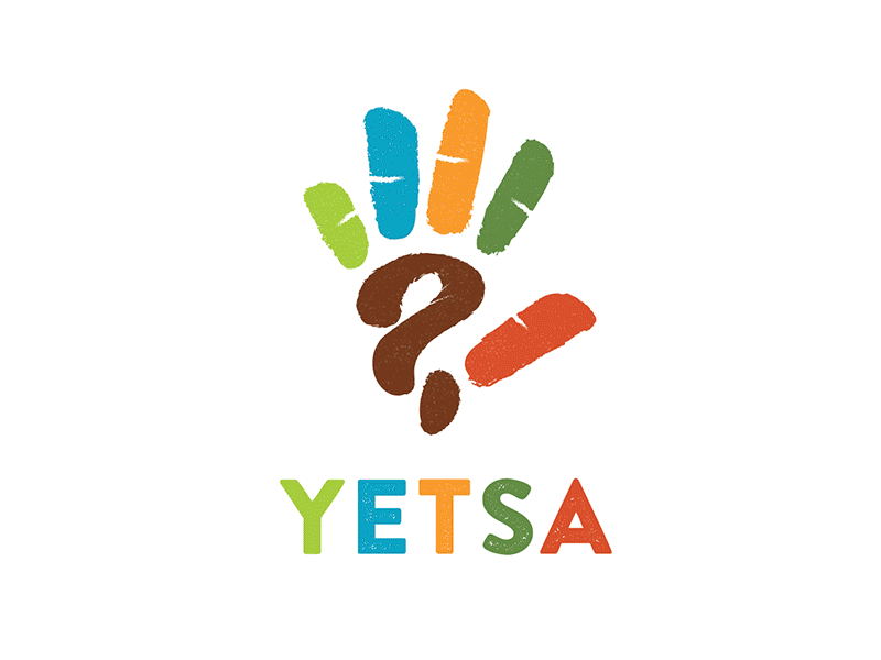 Yetsa - Corporate Social Responsibility brand charity corporate csr giving hand logo responsibility service social