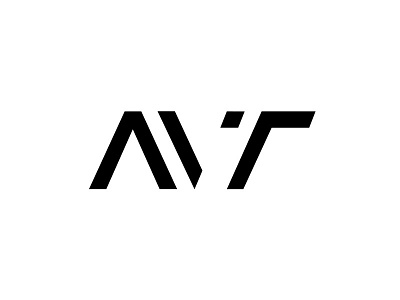 AVT Logo a avt branding design energy identity logo logomark logotype t type v
