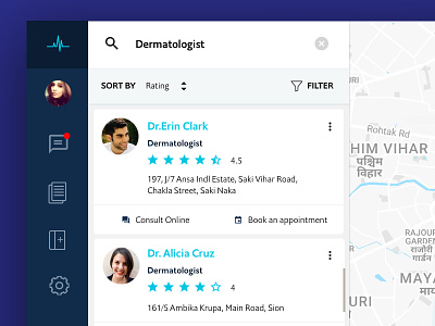 Find a doctor dashboard doctor hospital medical reports