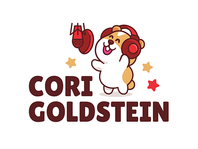 Cori Goldstein Logo Design animal brand cartoon character children cute design flat funny graphic hamster happy illustration kawaii kids logo mascot outline sweet vector