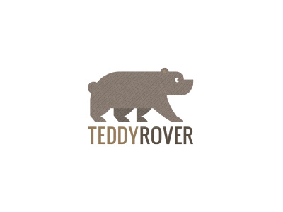 Bear animal bear brown grizzly logo mark mascot rover teddy wild