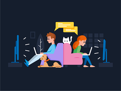 Illustration homepage for Streamlounge.io