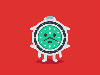 Wristwatch Mascot