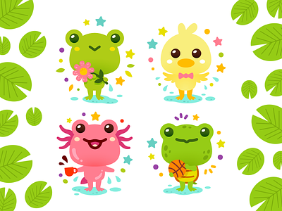 Cartoon Frog designs, themes, templates and downloadable graphic elements  on Dribbble