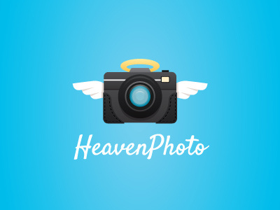 Heaven Photo app fly heaven illustration logo mark photo smart stock stock photo web wing