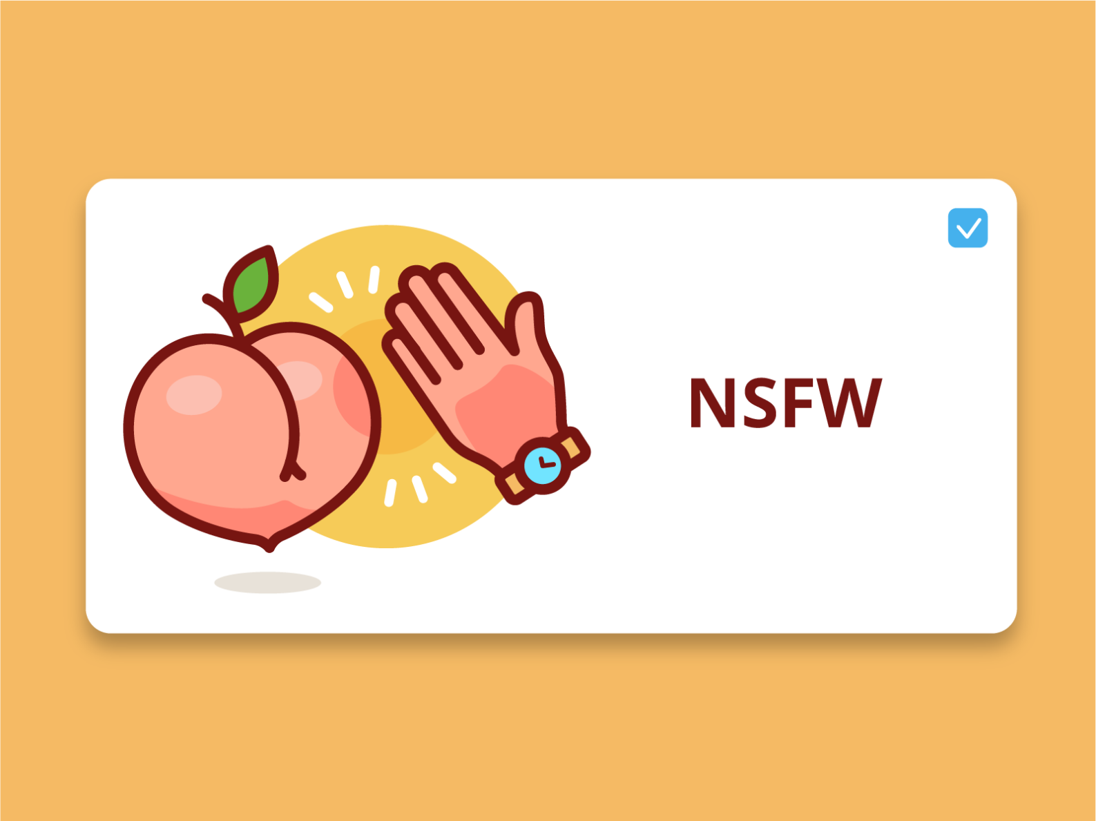 App Banner Illustration NSFW Contents By Manu On Dribbble