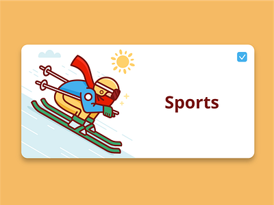 App Banner Illustration 4/5 Sports