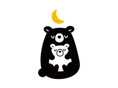Sleeping Bears Logo Design