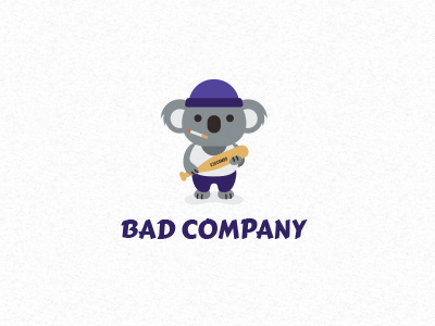 Bad Company bad club cute cute mascot funny funny animal funny mascot gangster koala