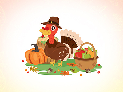 Turkey Thanksgiving Day animal autumn illustration mascot pilgrim pumpkin thanksgiving thanksgiving day turkey turkey clipart turkey mascot