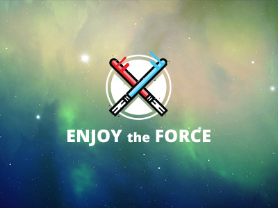 Galaxy Logos - Star Wars tribute badge fantasy force galaxy icon light saber logo space star wars stars sword