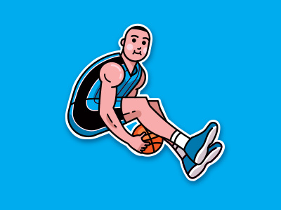 Sticker Aaron Gordon Slam Dunk 2016 Tribute