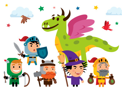 fairy tale characters clip art