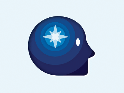 Deep Mind Logo design
