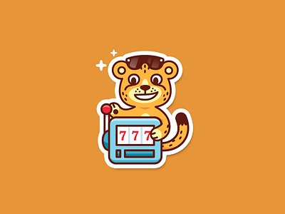 CheetahSlots logo - sticker version