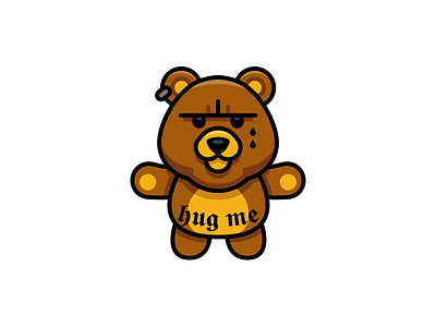 Gangsta Bear - the gangster bear