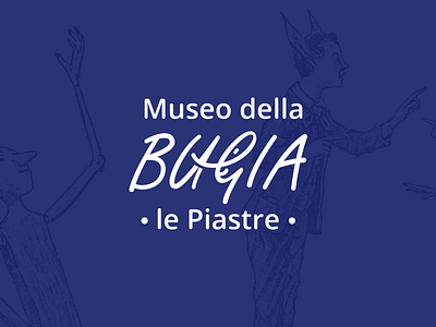 Logo for Museo della Bugia - Museum of Lie in Tuscany branding cartoon creative cute design fairy tale flat funny hidden message icon illustration italy lettering lettering art logo logo brand mark museum pinocchio tuscany typographic