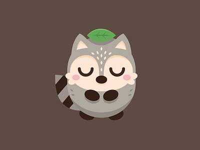Tanuki animal cartoon character clipart creative cute cute sweet flat funny icon illustration logo magic mascot pom poko raccoon sticker sweet tanuki woodland